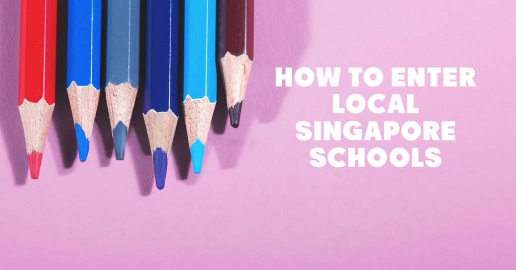 how to enter local singapore schools